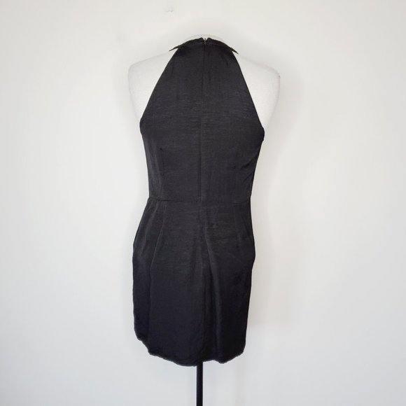 MINKPINK Knotted Front Black Mini Dress - Picture 6 of 12